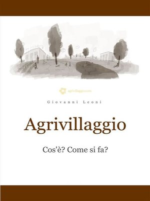 cover image of Agrivillaggio
